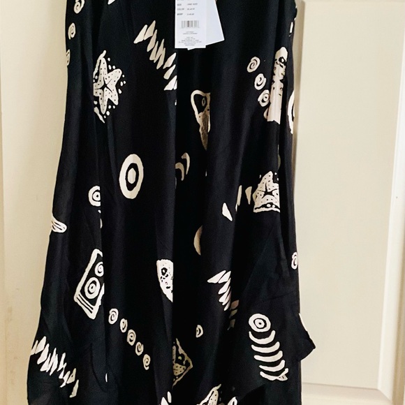 Exist Dresses & Skirts - 👗 Nwt  Long black and white long dress with a costal theme.